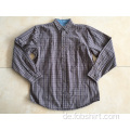 Mann Langarm Check Shirt